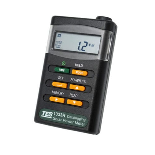 Цифровой прибор для измерения мощности - TES-133 series - TES Electrical Electronic Corp. - переносной / для фотогальванического оборудования