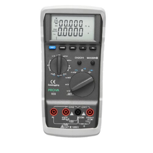 Цифровой мультиметр - PROVA 803 - TES Electrical Electronic Corp. - переносной / 1000 В / 10 A