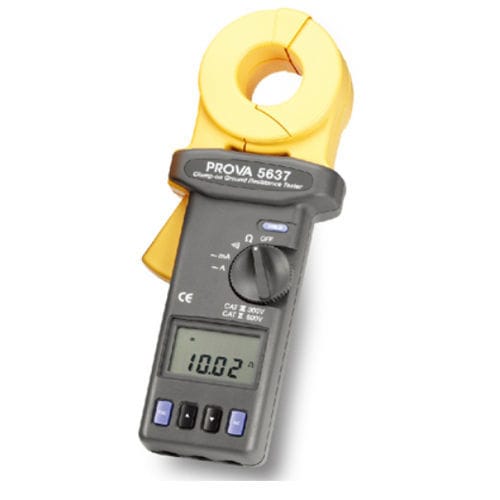 Тестер сопротивления заземления - PROVA 5637 - TES Electrical Electronic Corp. - массовый / для кабелей / для системы питания