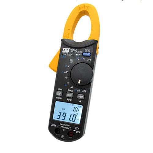 Мультиметр-зажим True RMS - TES-3910 - TES Electrical Electronic Corp. - цифровой / переносной / 1000 В