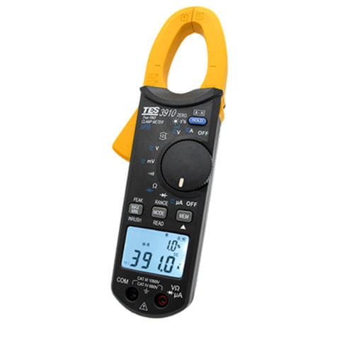 Мультиметр-зажим True RMS - TES-390 series - TES Electrical Electronic Corp. - цифровой / переносной / 1000 В