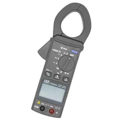 Цифровой мультиметр-зажим - TES-3050H - TES Electrical Electronic Corp. - переносной / 600 В / 1000 A