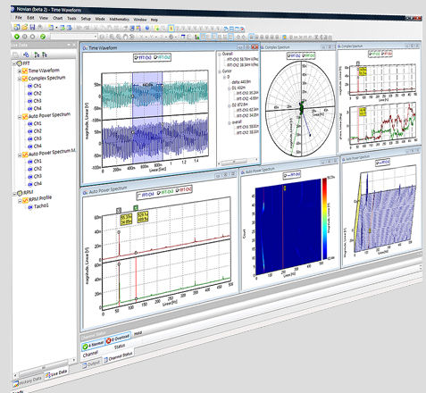 Программное обеспечение анализа вибрации - Novian™ - Benstone Instruments, Inc. - акустического моделирования / режим реального времени