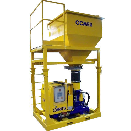Пневматическая машина для механического нанесения - OCM-030 COMPATTA SILO - Ocmer co s.r.l.