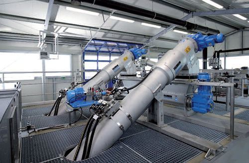 Ротационный грохот - ROTAMAT® RoMem - Huber Technology - тонкий