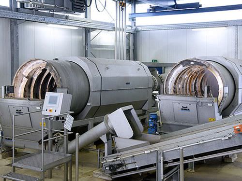 Грубое сито для осадков сточных вод - RoFAS - Huber Technology - с барабаном / ротационное / для сточных вод