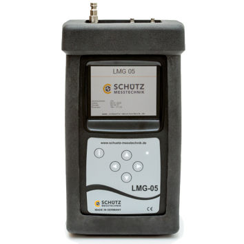 Детектор утечек для газов - LMG 05 - Schütz GmbH Messtechnik - переносной / со встроенным экраном / для промышленности