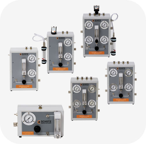Испытательный стенд концентричности - PS series - Schütz GmbH Messtechnik - расхода / автоматический / для датчика утечки газа