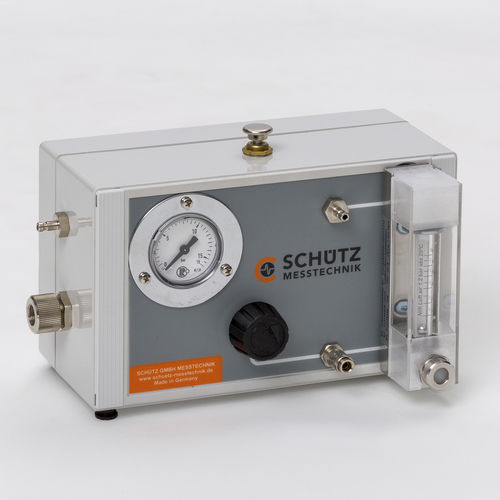 Испытательный стенд чувствительности потока - PS 103 - Schütz GmbH Messtechnik - полуавтоматический / для датчика утечки газа