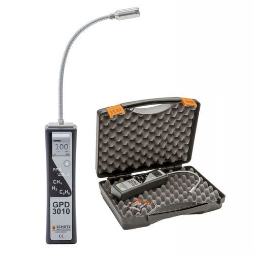 Детектор утечек для промышленности - GPD 3010 - Schütz GmbH Messtechnik - охлаждающего газа / метана / водорода