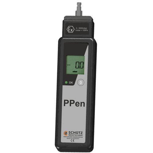 Манометр с дисплеем LCD - P-Pen 5000 Ex - Schütz GmbH Messtechnik - электронный / взрывозащищенный / IP54