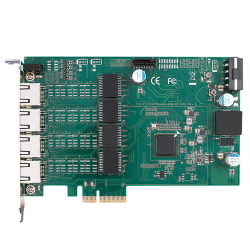 Интерфейсная плата PCI Express - PE-3004 - Vecow Co., Ltd. - Ethernet / ЛВС / промышленная