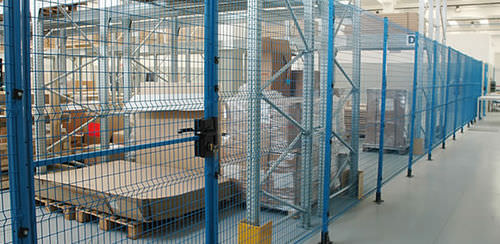 Перегородка защиты периметра - MDF series - Satech Safety Technology spa - решетчатая