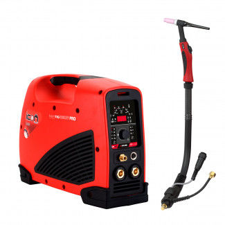 Сварочный аппарат TIG - ICONTIG 2220 HFP WI - SOLTER® - монофазовый / двойной импульсный режим / переносной