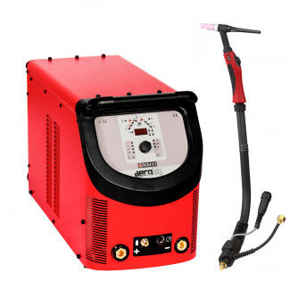 Сварочный аппарат TIG - AEROTIG 3320 HF PULSE - SOLTER® - трехфазовый / двойной импульсный режим / переносной