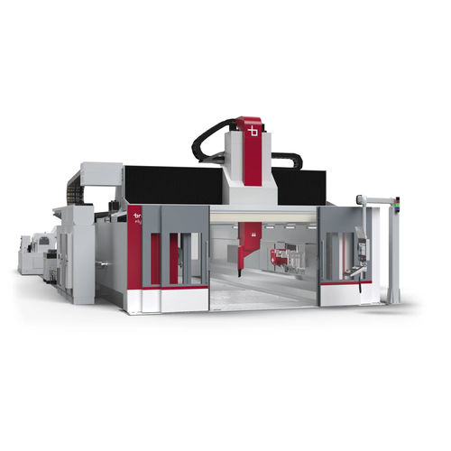 Обрабатывающий центр ЧПУ для крупногабаритных деталей - Flymill - Breton SpA | Advanced technologies and materials - 5 осей / вертикальный / для стали