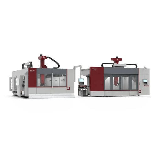 5-осный Обрабатывающий центр ЧПУ - Hawx series - Breton SpA | Advanced technologies and materials - вертикальный / для легкого сплава / для композитов