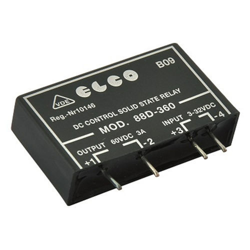 Статическое реле PCB - SSR8 series - EL.CO. - AC / DC