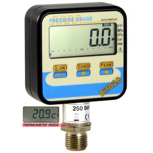 Дифференциальный манометр - SM-BIT02B - SENSEL MEASUREMENT - цифровой / резьбовой / из нержавеющей стали