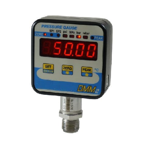 Дифференциальный манометр - SM-DMM2 - SENSEL MEASUREMENT - цифровой / резьбовой / из нержавеющей стали