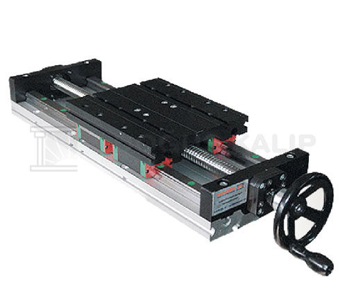 Шариковая линейная направляющая - Dkzm 20 - Dogus Kalip Metal ve Form San. Dis Tic. Ltd. Sti. - из алюминия / с скругленным хвостовиком