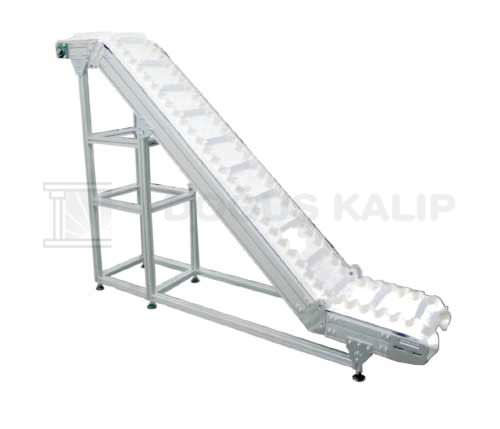 Ленточный конвейер - Z Elavator Conveyors - Dogus Kalip Metal ve Form San. Dis Tic. Ltd. Sti. - наклонный / транспортный