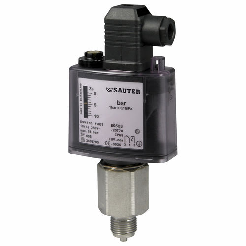 Ограничитель давления для газа - DS series - Fr. Sauter AG - для пара / латуни / из нержавеющей стали