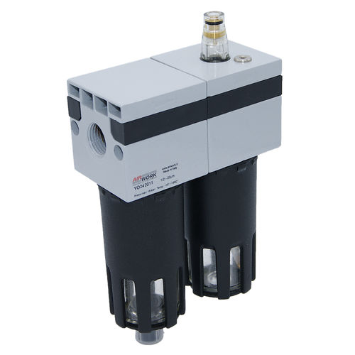 Воздушный фильтр-регулятор маслораспылитель - YO series - A&T Fluid solutions - с винтовым соединением / полуавтоматический
