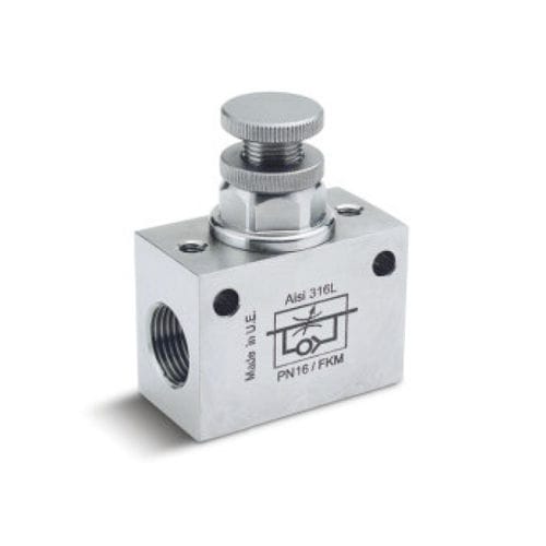 Регулятор расхода с переменным давлением - RFX series - A&T Fluid solutions - для воздуха / из нержавеющей стали
