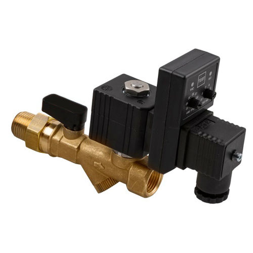 Клапан для опорожнения - VQS series - A&T Fluid solutions - электрический / из латуни