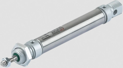 Пневматический цилиндр - MC series - A&T Fluid solutions - со стержнем / двойного действия / простого действия