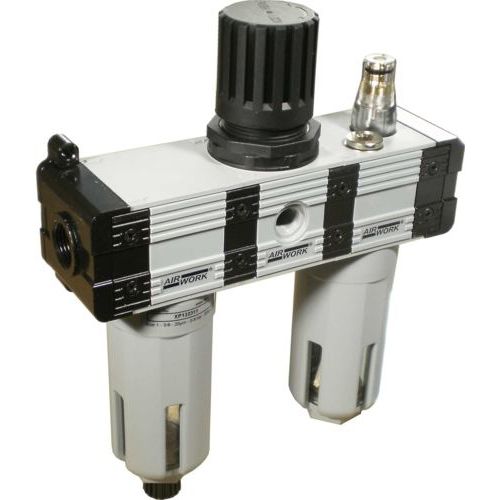 Воздушный фильтр-регулятор маслораспылитель - XT series - A&T Fluid solutions - для сжатого воздуха / с картриджем / модульный