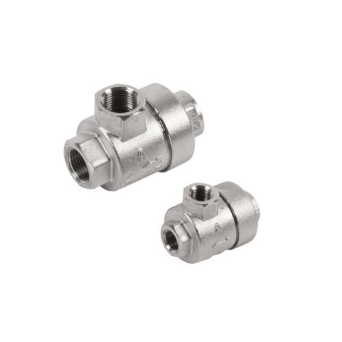 Клапан с вентилем - VR4 series - A&T Fluid solutions - с пневматическим управлением / для воздуха / быстрого выпуска