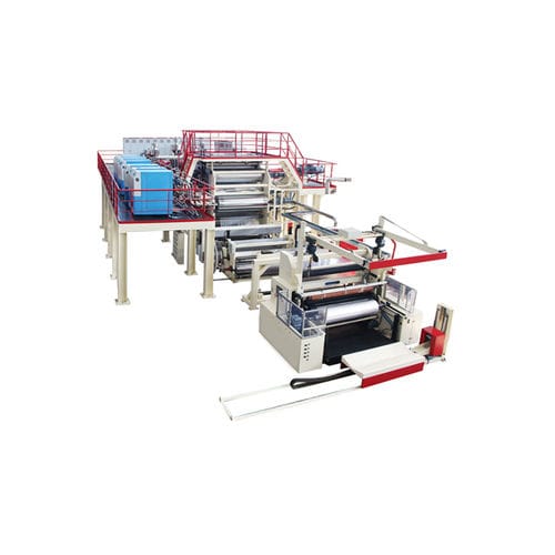 Экструзионная линия для плоской пленки - M3L-2200MDO - Jinming Machinery (Guangdong) Co., Ltd. - для термопластмассы / для моноориентированной стрейч-пленки