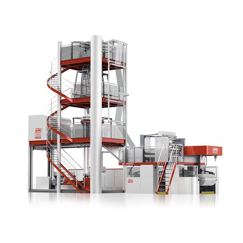 Коэкструзионная линия 3 слоя - M3B-900Q-C  - Jinming Machinery (Guangdong) Co., Ltd. - пленка с раздувом / для барьерной пленки