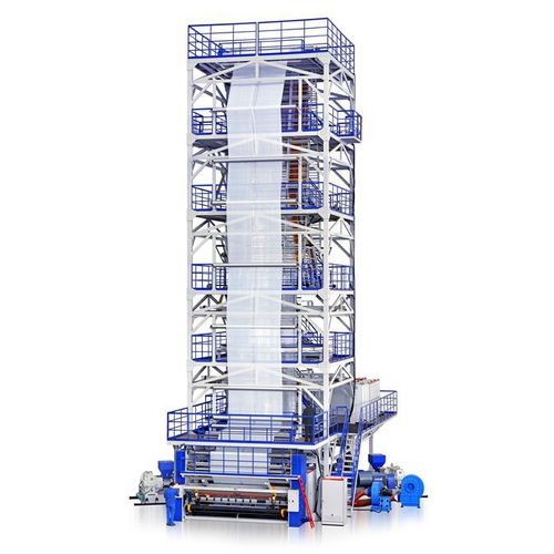 Коэкструзионная линия 5 слоев - Classicx  - Jinming Machinery (Guangdong) Co., Ltd. - пленка с раздувом / для сельскохозяйственной пленки