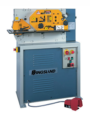 Полуавтоматический пробивной пресс - Compact 40 - Kingsland Engineering - гидравлический / для листа / срез