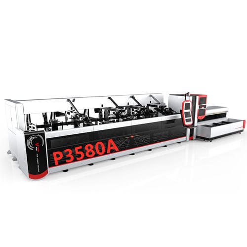 Станок для резки труб - P3580A - Golden Laser Co., Ltd - волоконный лазер / для металла / для металлического шланга