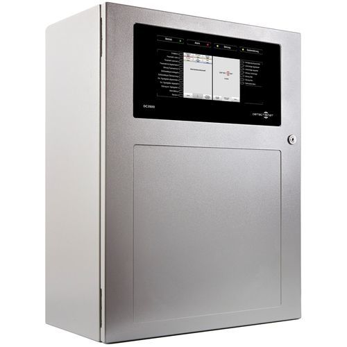 Панель управления для пожарной сигнализации - FCP 3500 M - detectomat GmbH - 2 канала / компактная / с микропроцессором