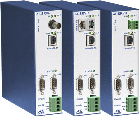 Сервер для сети - AI-SRVR series - Contemporary Controls GmbH - на DIN-рейке / Ethernet