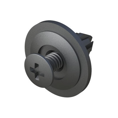 Заклепка с плоской головкой - MRTMH - ISC PLASTIC PARTS - из пластика / демонтируемая
