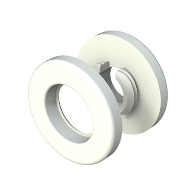 Пластиковая проходная втулка - MCO - ISC PLASTIC PARTS - открытая