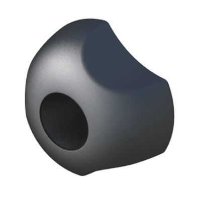 Резьбовая кнопка - LHDO - ISC PLASTIC PARTS - лепестковая / из полиамида / латуни