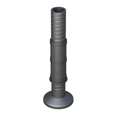 Ножка машины - LJXF - ISC PLASTIC PARTS - из ABS / регулируемая