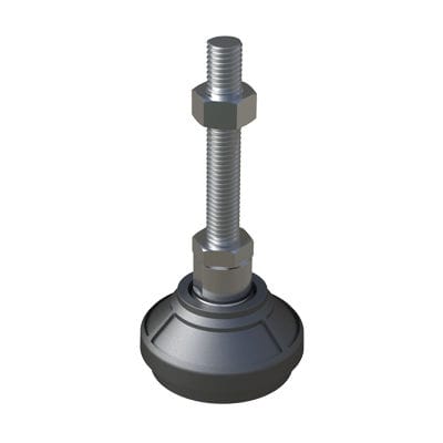 Ножка машины - JTPW - ISC PLASTIC PARTS - из полиамида / регулируемая / для высоких нагрузок