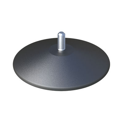 Ножка машины - MFDB - ISC PLASTIC PARTS - из оцинкованной стали / из полипропилена / регулируемая