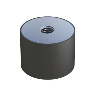 Амортизатор вибрации - LSDE - ISC PLASTIC PARTS - трения / для машины / из стали