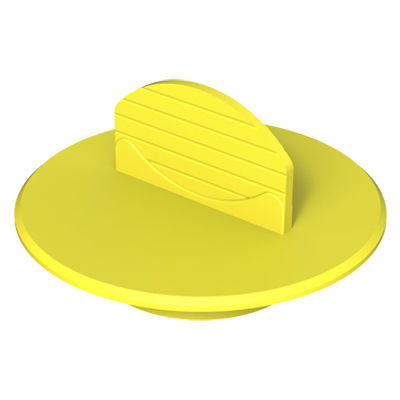 Пробка с лопатками - PTRR - ISC PLASTIC PARTS - наружная резьба / из полиэтилена низкой плотности (ПЭВД) / для защиты