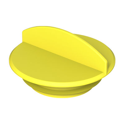 Пробка с лопатками - PTR - ISC PLASTIC PARTS - наружная резьба / из полиэтилена низкой плотности (ПЭВД) / из пластика