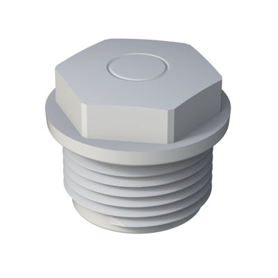 Шестиугольная пробка - PRTH - ISC PLASTIC PARTS - резьбовая / из полиэтилена низкой плотности (ПЭВД)